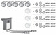 Комплект дневного освещения Hella LEDayFlex 5x2   2PT 010 458-811   www.WesemShop.ru